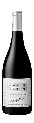 Davis Bynum 2017 Pinot Noir - Russian River Valley Label Bottle