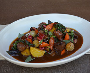 Lamb Ragout with Spring Vegetables and Farro