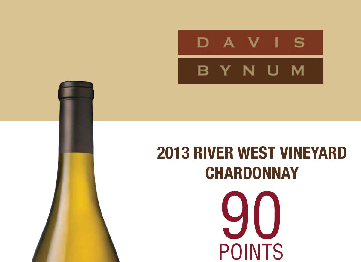 2013 River West Chardonnay 90 Points - Wine Enthusiast Thumbnail