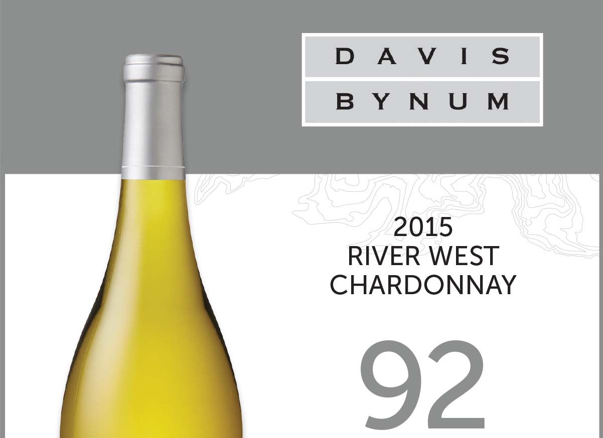 2015 River West Chardonnay 92 Points - Wine Enthusiast