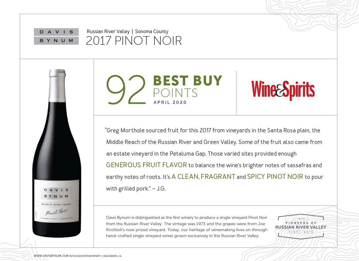 2017 Russian River Valley Pinot Noir 92 Points, Best Buy - Wine & Spirits Thumbnail