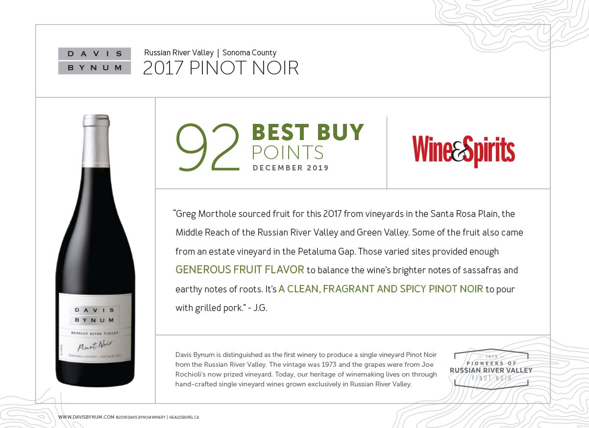 2017 Russian River Valley Pinot Noir 92 Points, Best Buy - Wine & Spirits Thumbnail