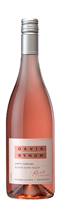 Davis Bynum 2019 Rosé of Pinot Noir Bottle Front