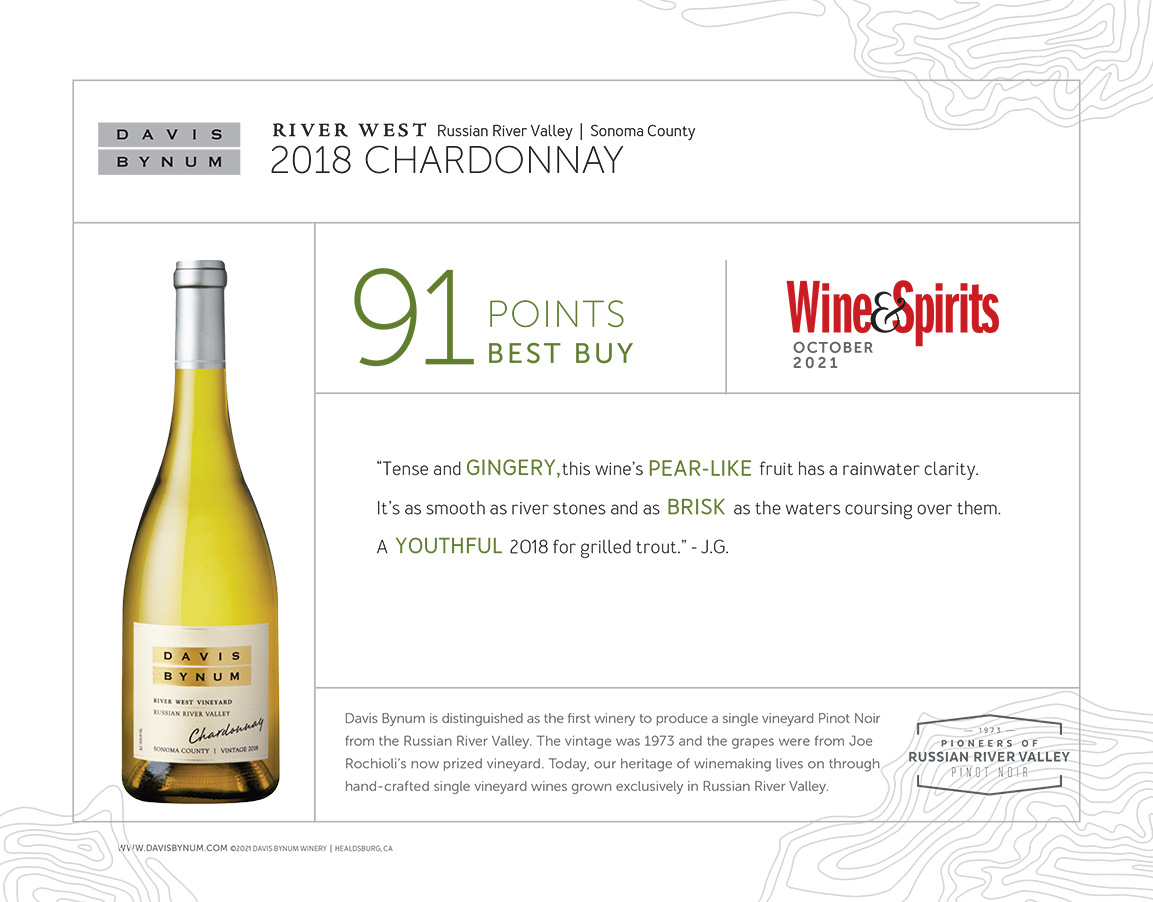 2018 River West Vineyard Chardonnay
