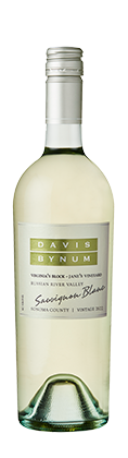Davis Bynum 2022 Sauvignon Blanc Bottle Front