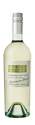 Davis Bynum 2022 Sauvignon Blanc Bottle Front